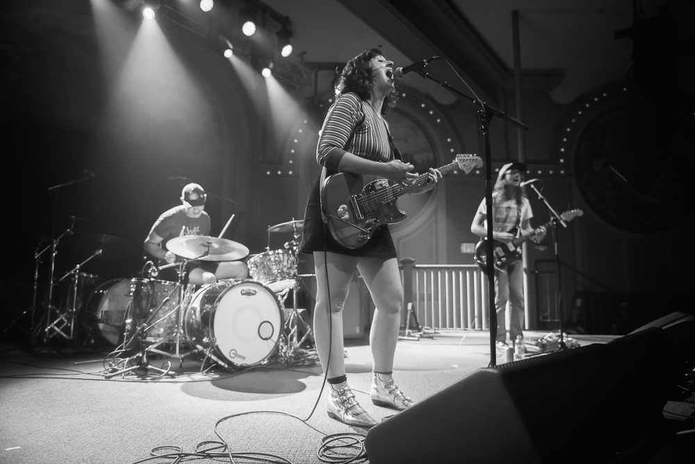 Swearin', Crystal Ballroom, photo by Jeff Ryan