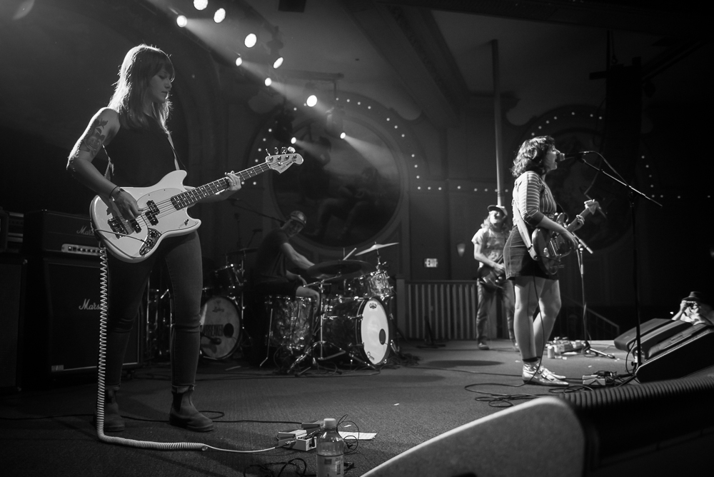 Swearin', Crystal Ballroom, photo by Jeff Ryan