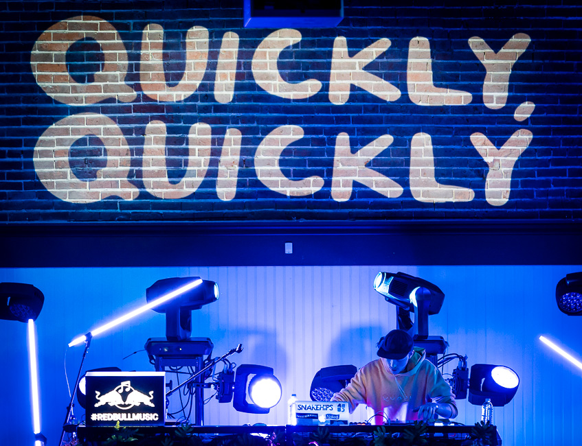 Quickly, Quickly, The Evergreen, photo by Miguel Padilla