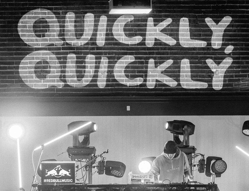 Quickly, Quickly, The Evergreen, photo by Miguel Padilla