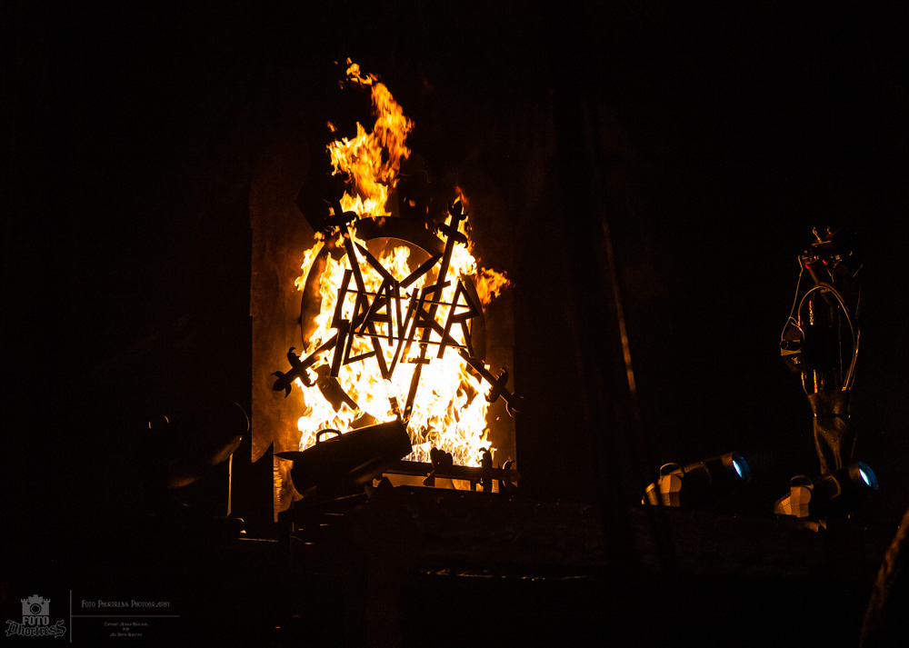 Slayer, Sunlight Supply Amphitheater, photo by Alyssa Herrman
