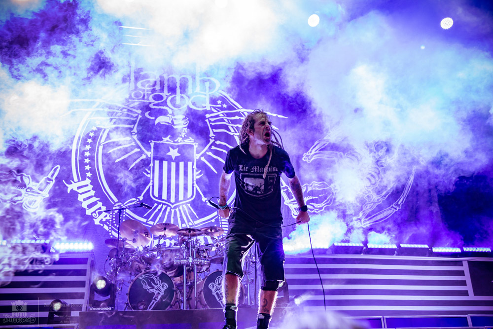 Lamb of God, Sunlight Supply Amphitheater, photo by Alyssa Herrman