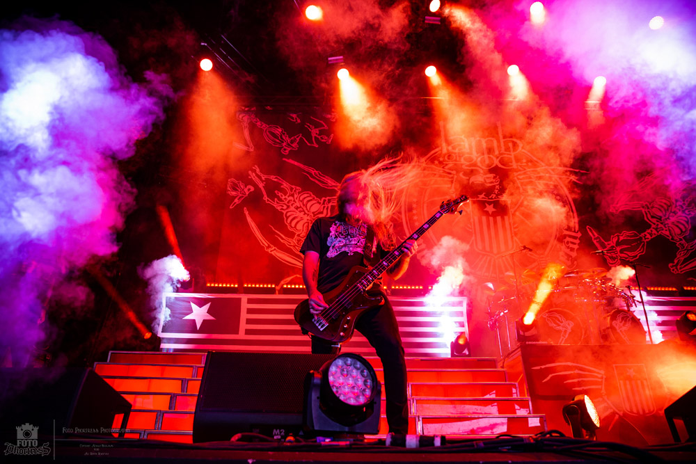 Lamb of God, Sunlight Supply Amphitheater, photo by Alyssa Herrman
