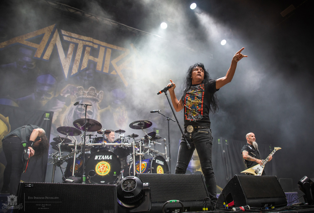 Anthrax, Sunlight Supply Amphitheater, photo by Alyssa Herrman