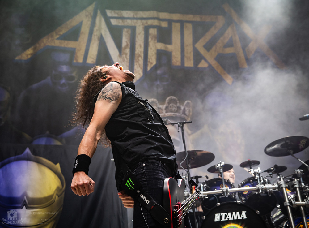 Anthrax, Sunlight Supply Amphitheater, photo by Alyssa Herrman