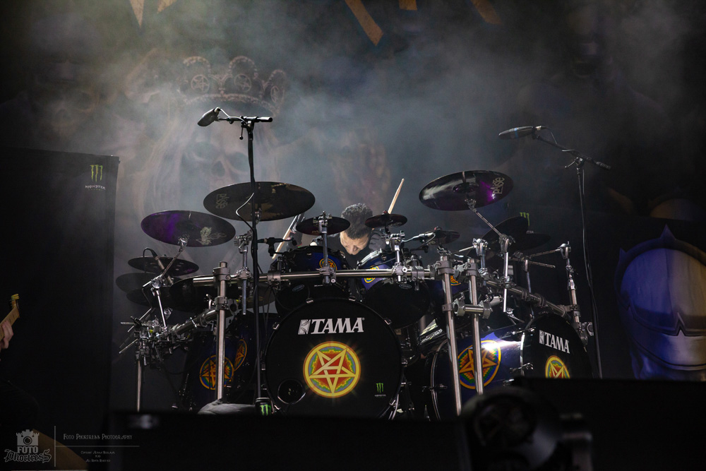 Anthrax, Sunlight Supply Amphitheater, photo by Alyssa Herrman