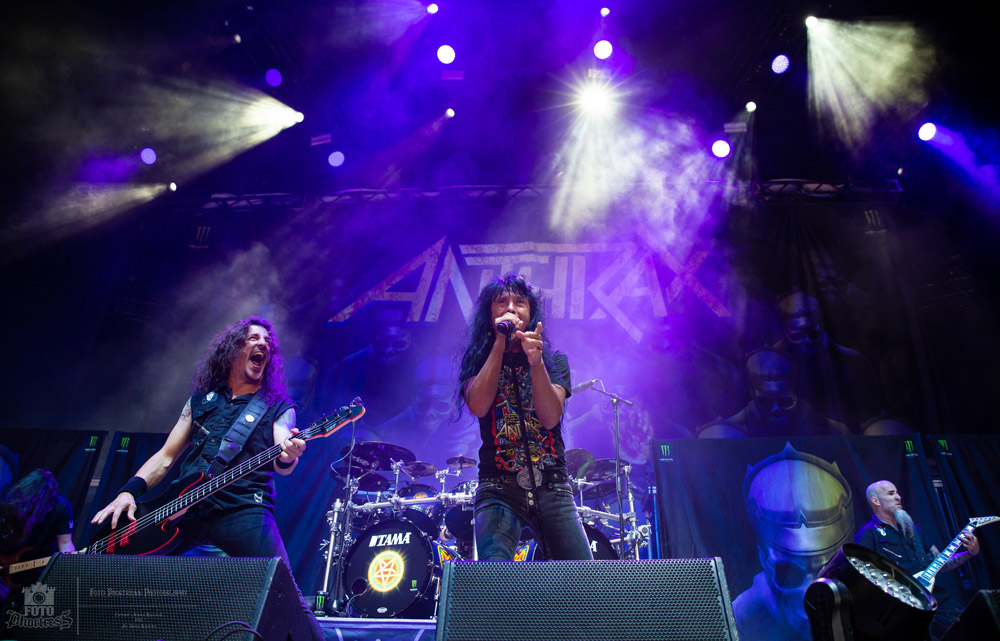 Anthrax, Sunlight Supply Amphitheater, photo by Alyssa Herrman