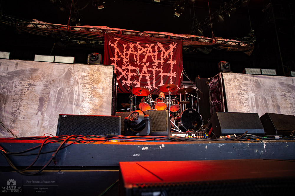 Napalm Death, Sunlight Supply Amphitheater, photo by Alyssa Herrman