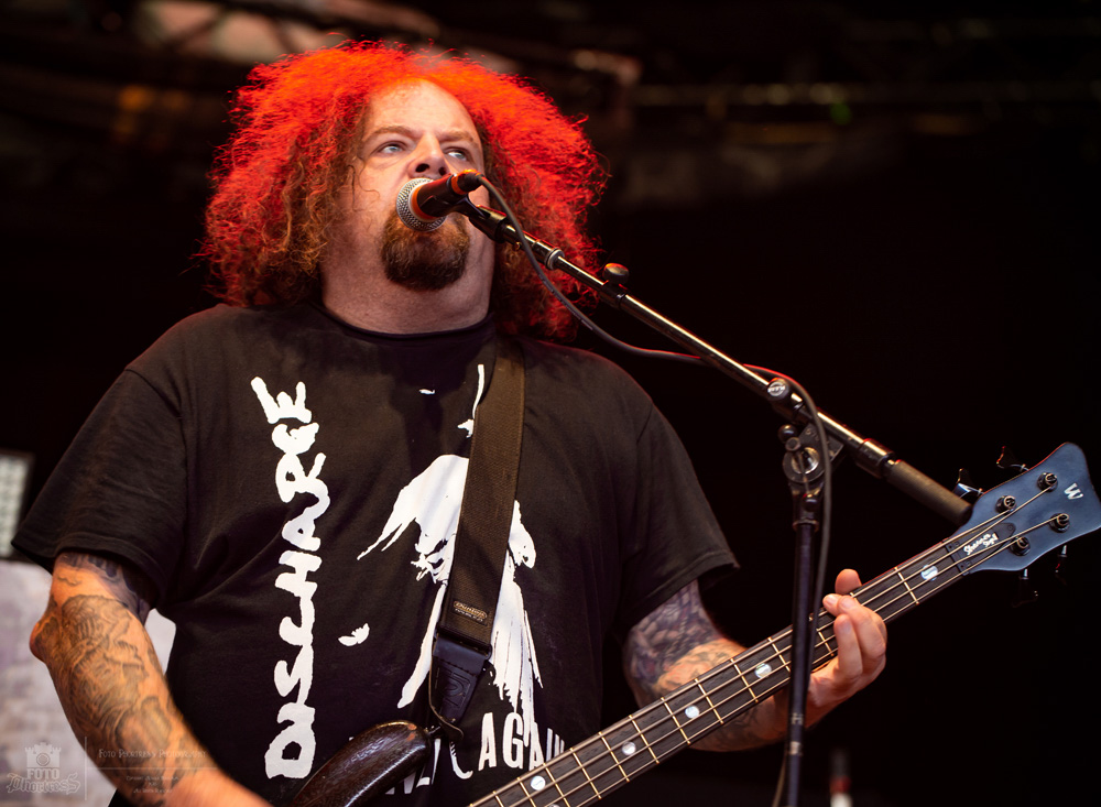 Napalm Death, Sunlight Supply Amphitheater, photo by Alyssa Herrman