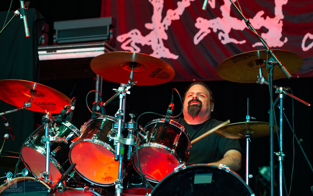 Napalm Death, Sunlight Supply Amphitheater, photo by Alyssa Herrman