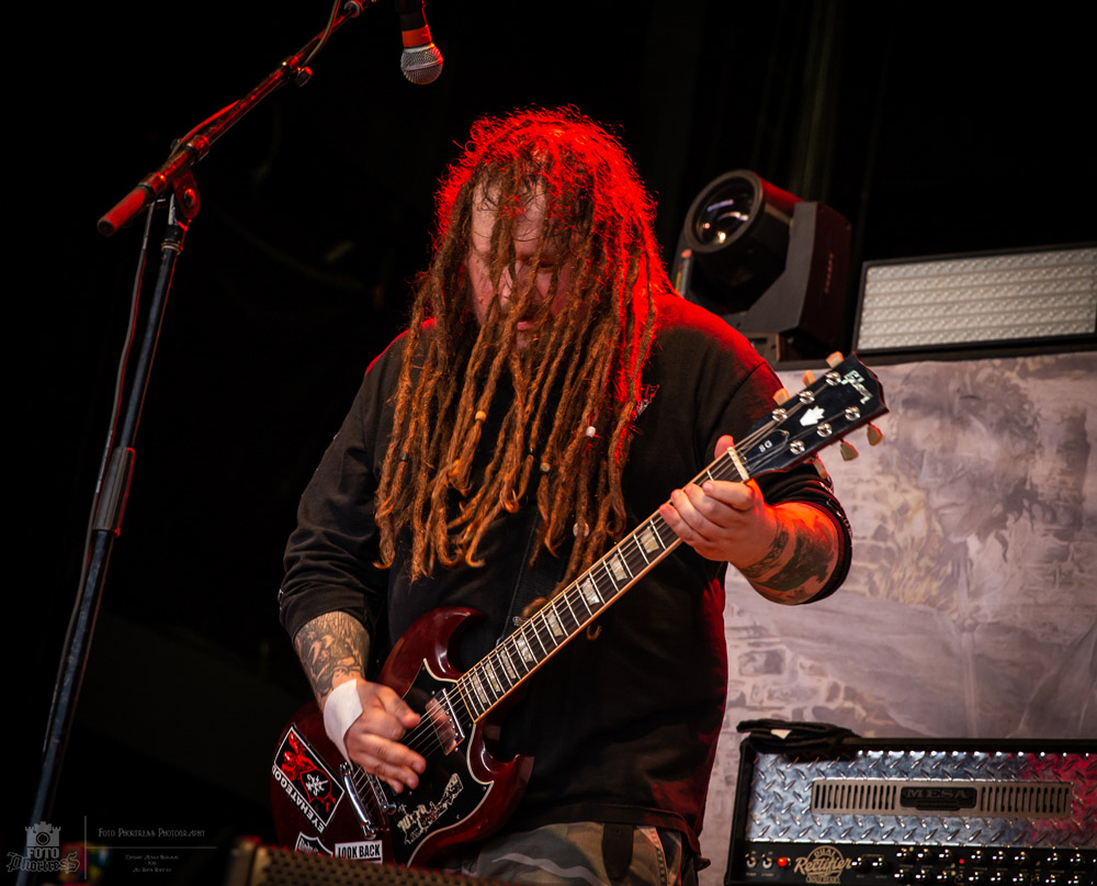 Napalm Death, Sunlight Supply Amphitheater, photo by Alyssa Herrman