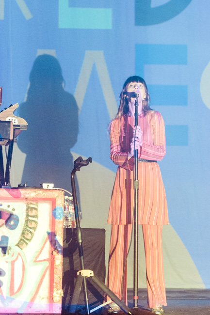 Portugal. The Man, Edgefield Amphitheater, photo by Sydnie Kobza