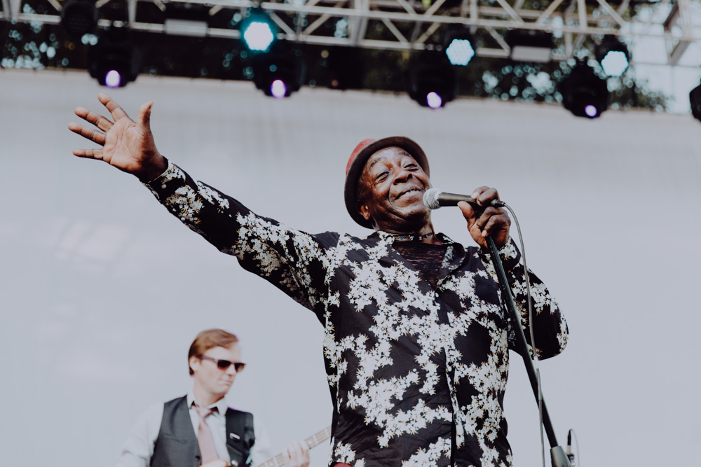 Ural Thomas & The Pain, Edgefield Amphitheater, photo by Sydnie Kobza