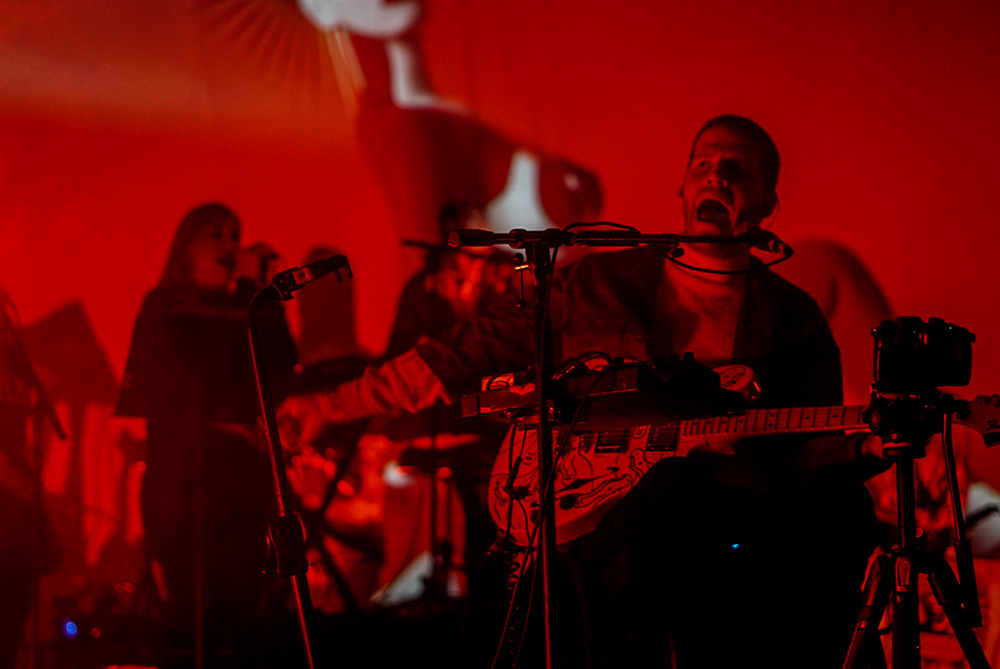 Portugal. The Man, Edgefield Amphitheater, photo by Elbert Giron