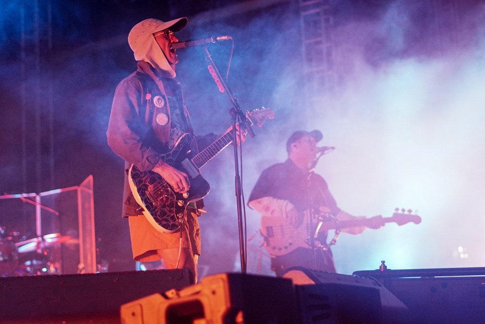 Portugal. The Man, Edgefield Amphitheater, photo by Elbert Giron