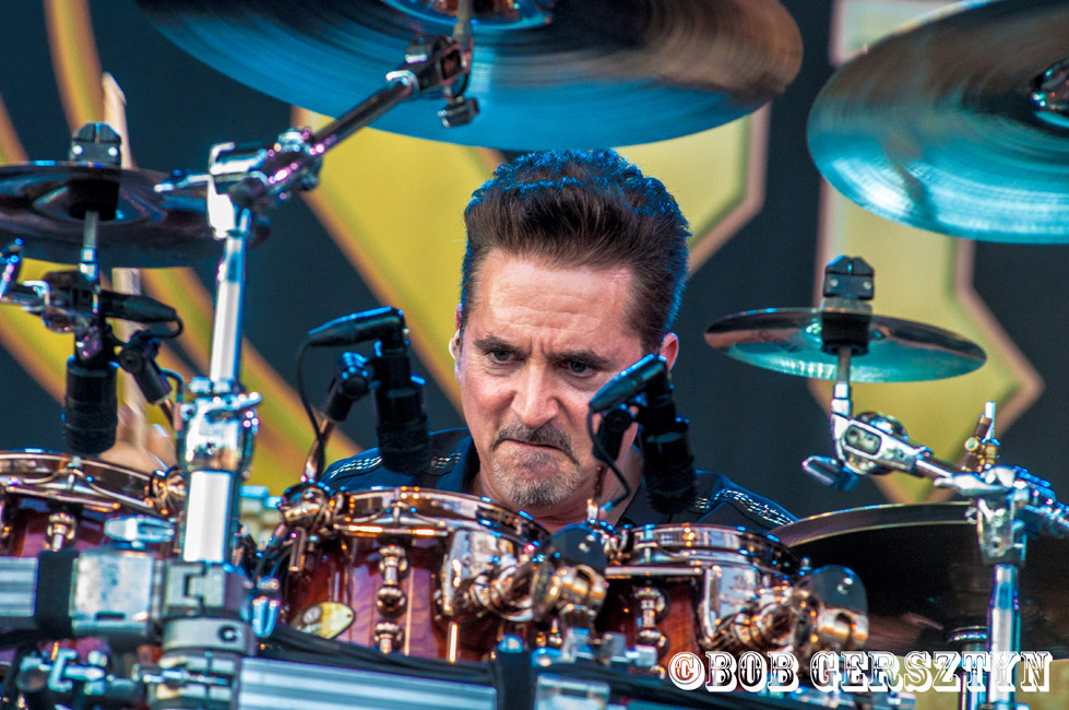 Styx, Oregon State Fair, L. B. Day Amphitheatre, photo by Bob Gersztyn