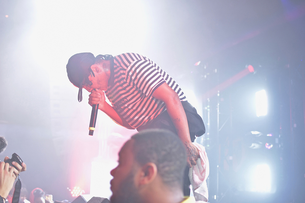 Ski Mask The Slump God, Roseland Theater, photo by Brad Smith