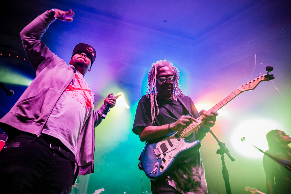 George Clinton and Parliament Funkadelic, Crystal Ballroom, photo by Tojo Andrianarivo