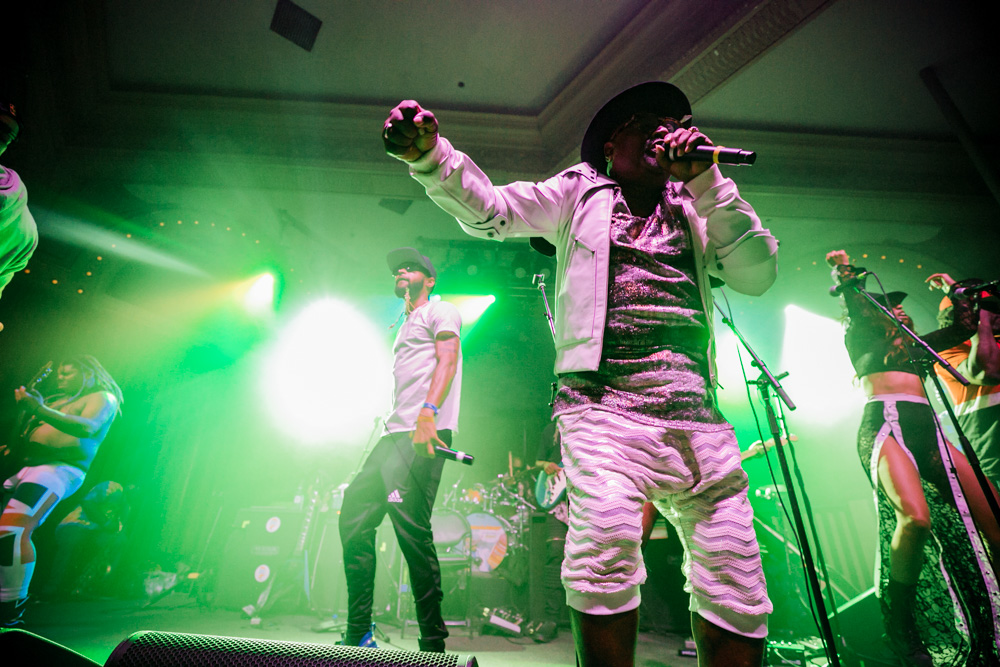 George Clinton and Parliament Funkadelic, Crystal Ballroom, photo by Tojo Andrianarivo