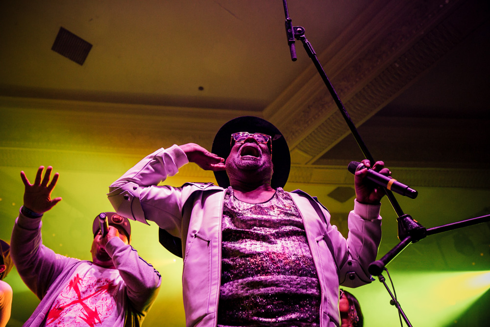 George Clinton and Parliament Funkadelic, Crystal Ballroom, photo by Tojo Andrianarivo