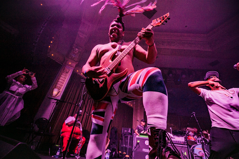 George Clinton and Parliament Funkadelic, Crystal Ballroom, photo by Tojo Andrianarivo