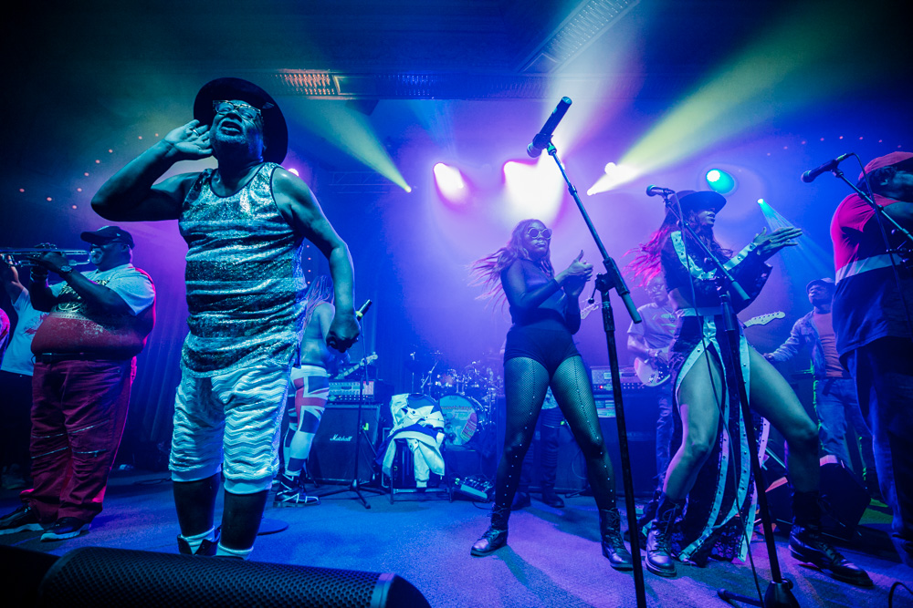 George Clinton and Parliament Funkadelic, Crystal Ballroom, photo by Tojo Andrianarivo