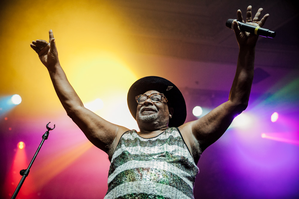 George Clinton and Parliament Funkadelic, Crystal Ballroom, photo by Tojo Andrianarivo