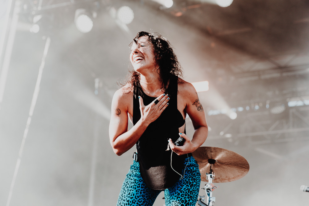 Matt and Kim, 94.7 FM, Hillsboro Stadium, photo by Sydnie Kobza