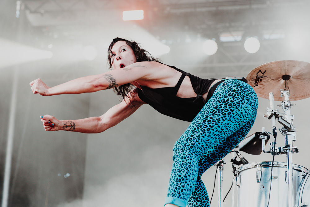 Matt and Kim, 94.7 FM, Hillsboro Stadium, photo by Sydnie Kobza