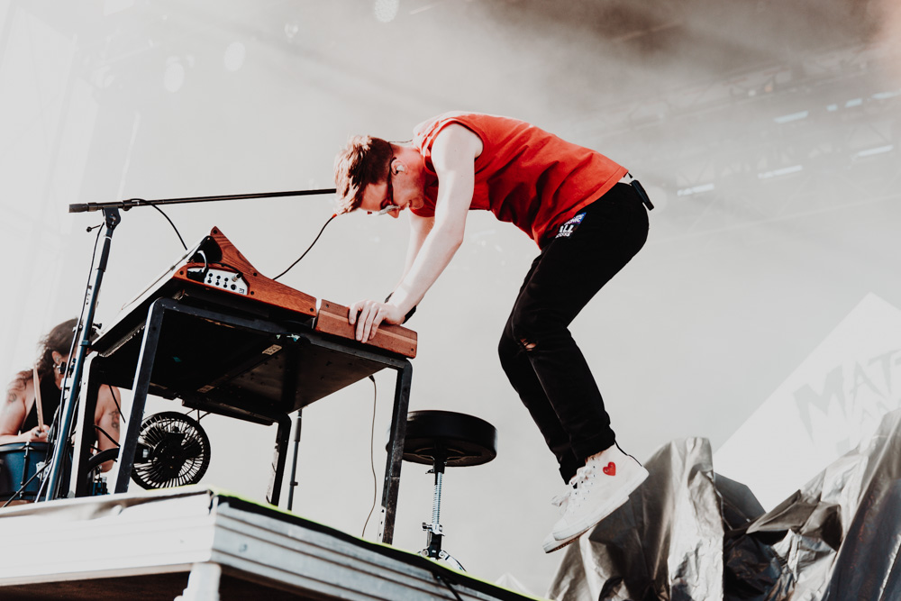 Matt and Kim, 94.7 FM, Hillsboro Stadium, photo by Sydnie Kobza