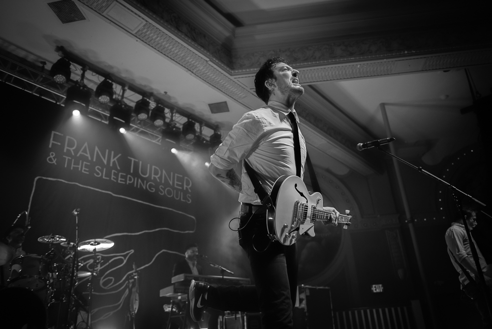 Frank Turner & The Sleeping Souls, Crystal Ballroom, photo by Jeff Ryan
