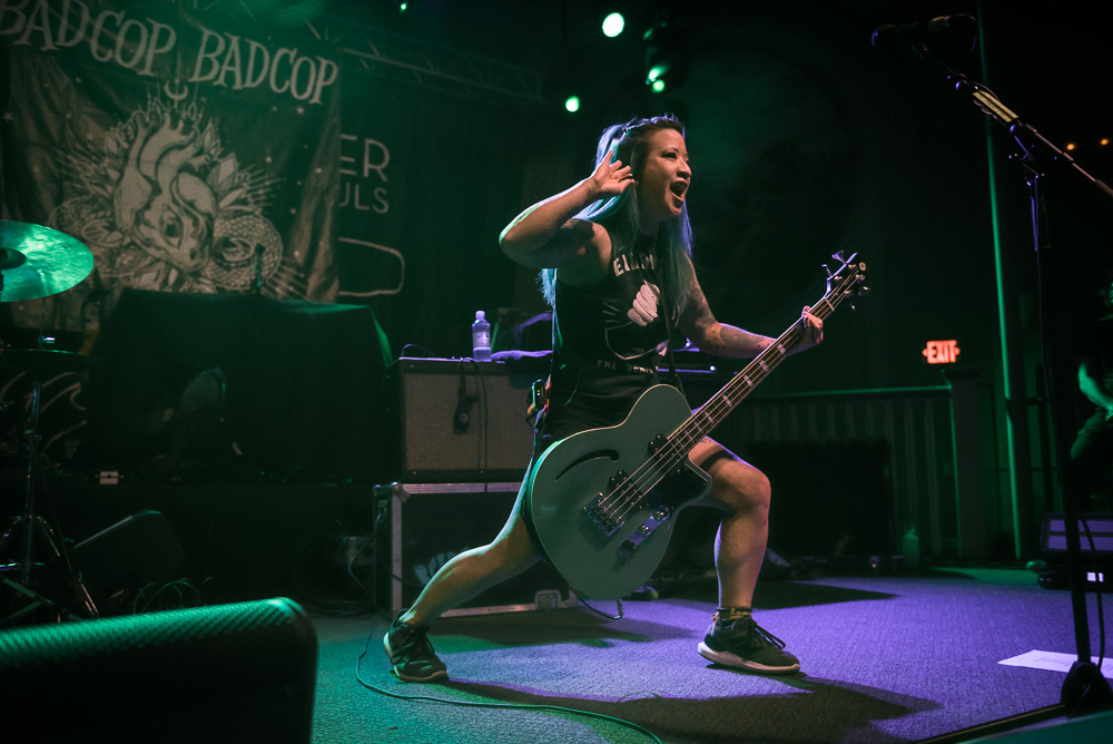 Bad Cop / Bad Cop, Crystal Ballroom, photo by Jeff Ryan