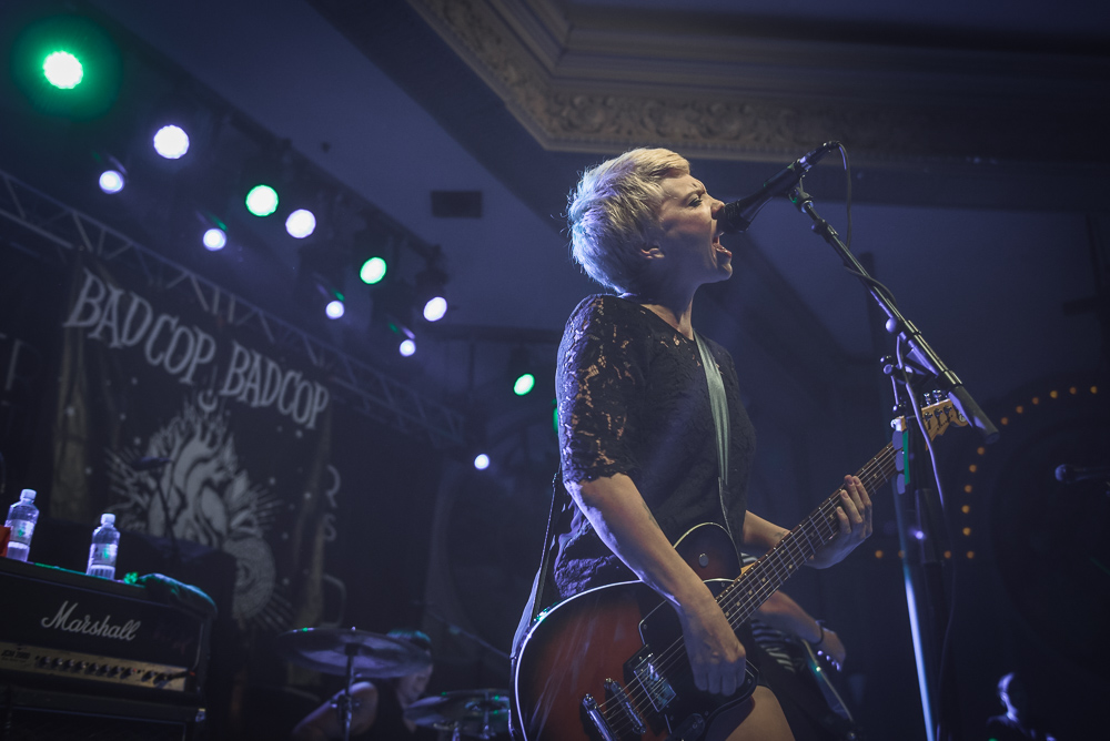 Bad Cop / Bad Cop, Crystal Ballroom, photo by Jeff Ryan