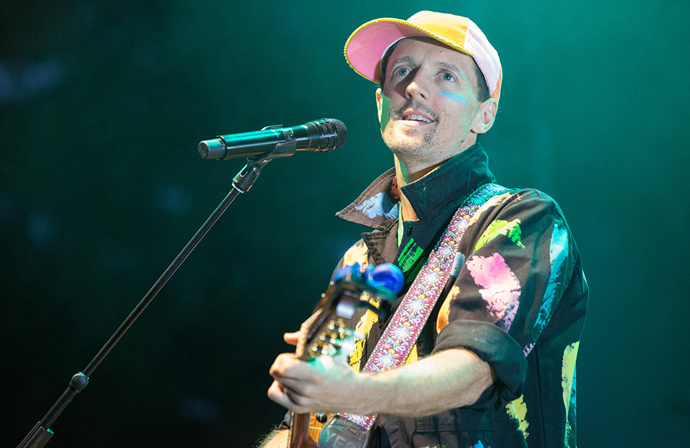 Jason Mraz, Edgefield Amphitheater, photo by Joe Duquette