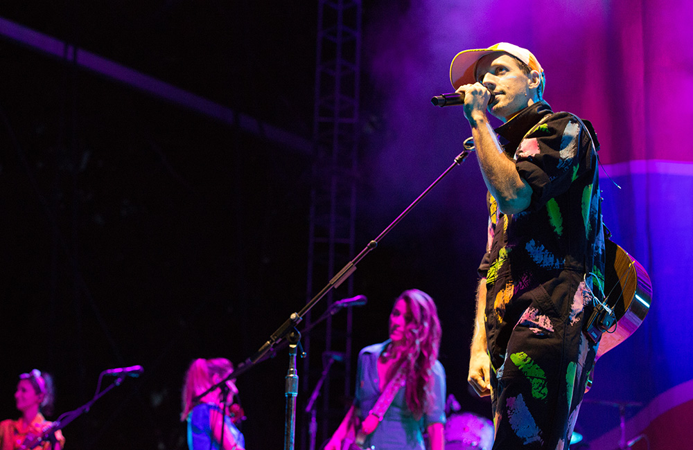Jason Mraz, Edgefield Amphitheater, photo by Joe Duquette