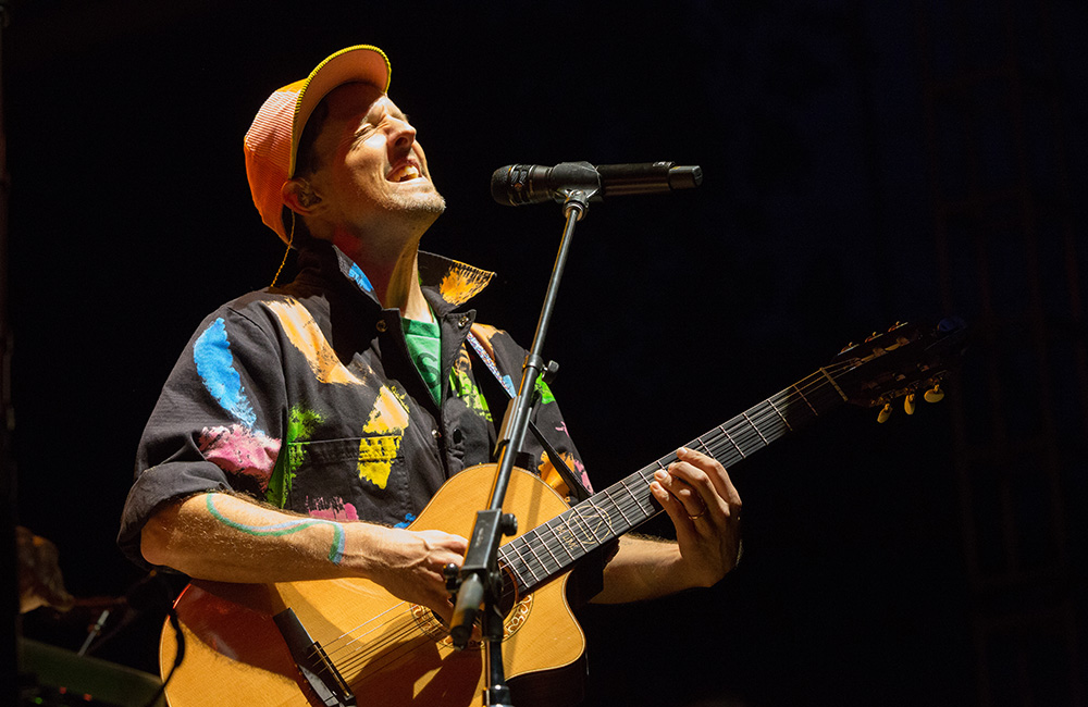 Jason Mraz, Edgefield Amphitheater, photo by Joe Duquette