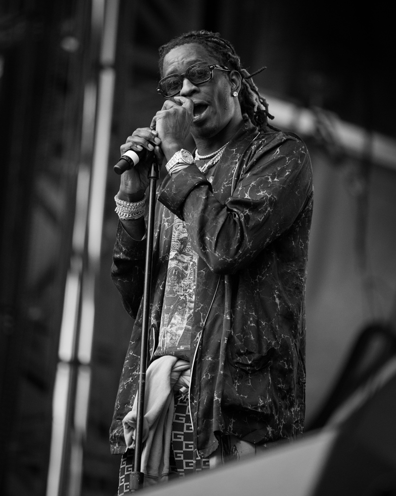 Young Thug, Seattle Center, photo by Jensen Ocampo