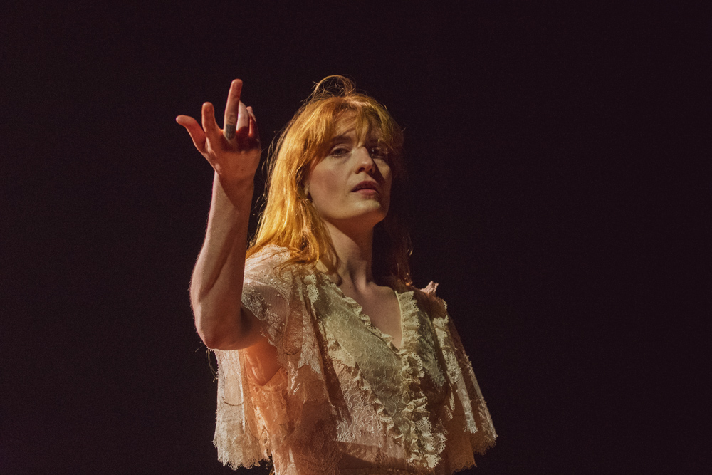 Florence and the Machine, Moda Center, Rose Quarter, photo by Henry Ward