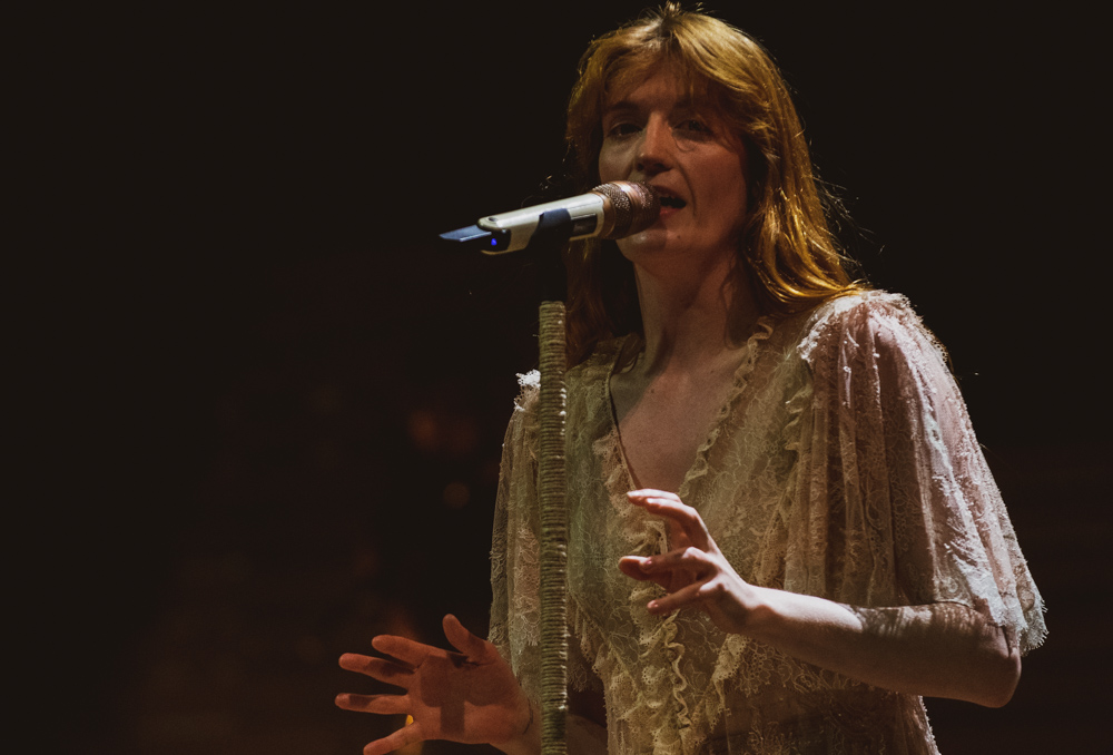 Florence and the Machine, Moda Center, Rose Quarter, photo by Henry Ward