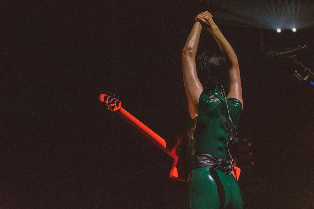 St. Vincent, Moda Center, Rose Quarter, photo by Henry Ward