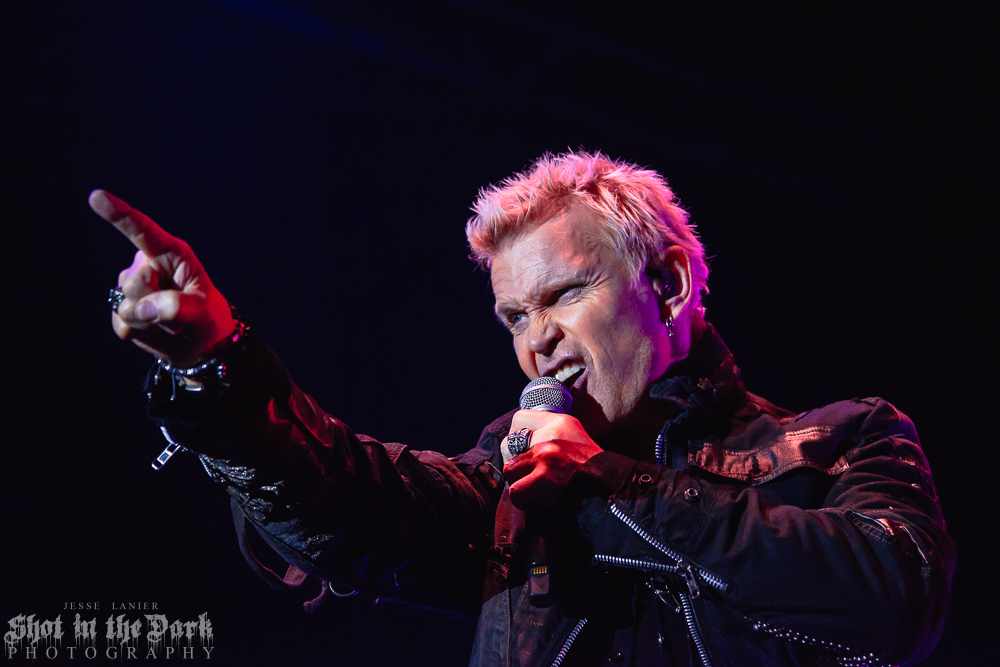 Billy Idol, Oregon Zoo Amphitheatre, photo by Jesse Lanier