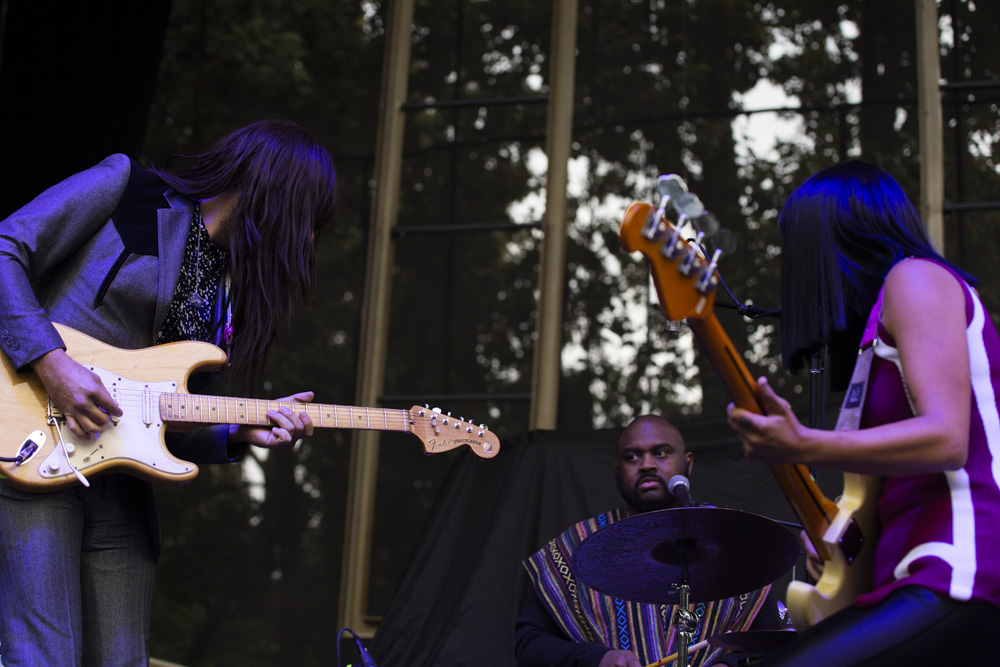 Photos of Leon Bridges and Khruangbin at Edgefield on Sept. 15, 2018