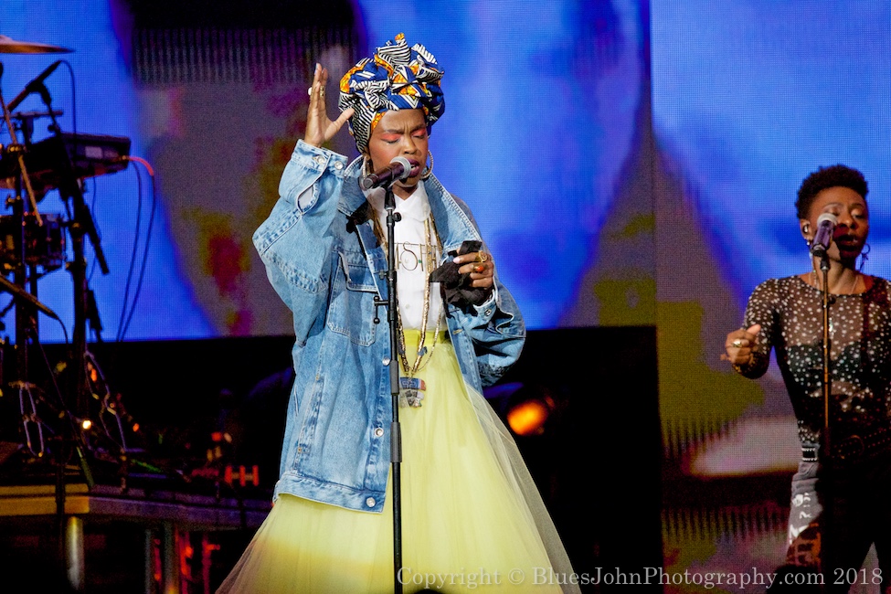 Lauryn Hill, Veterans Memorial Coliseum, photo by John Alcala