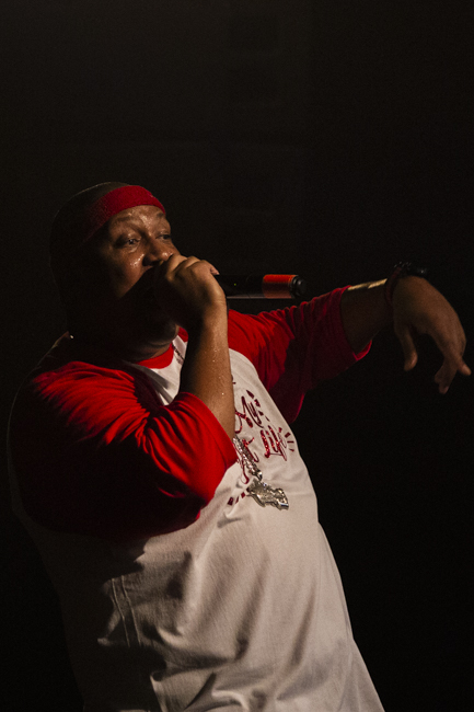 E-40, Roseland Theater, photo by Dune Stewart