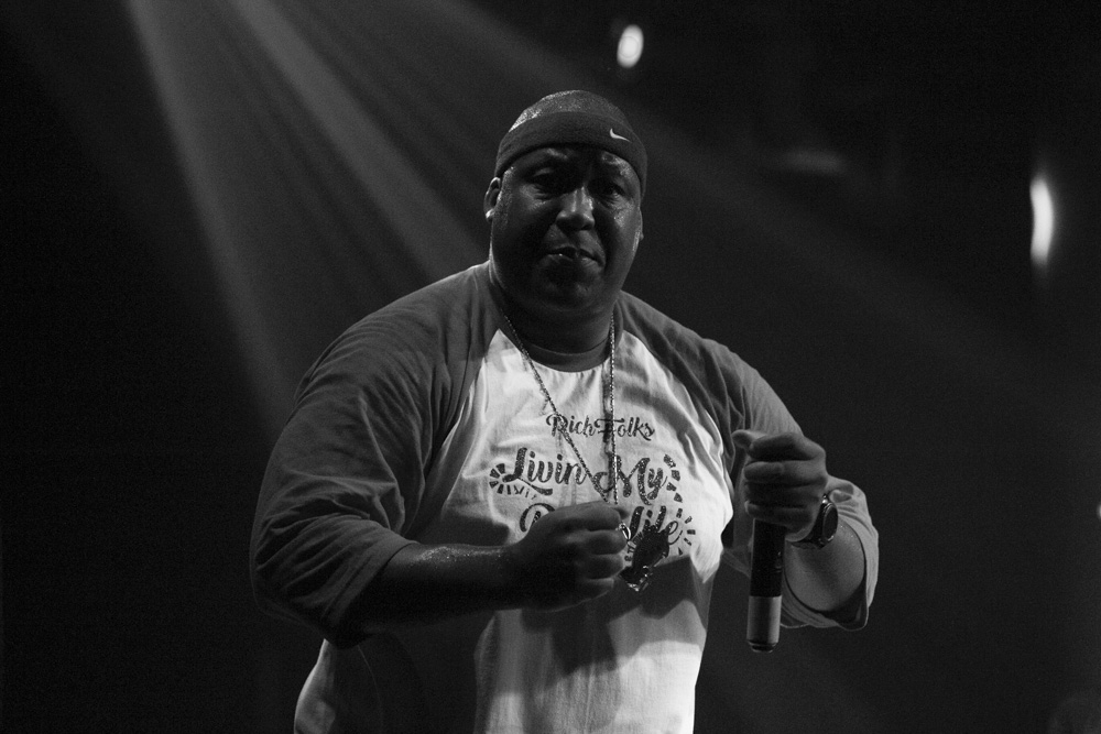 E-40, Roseland Theater, photo by Dune Stewart