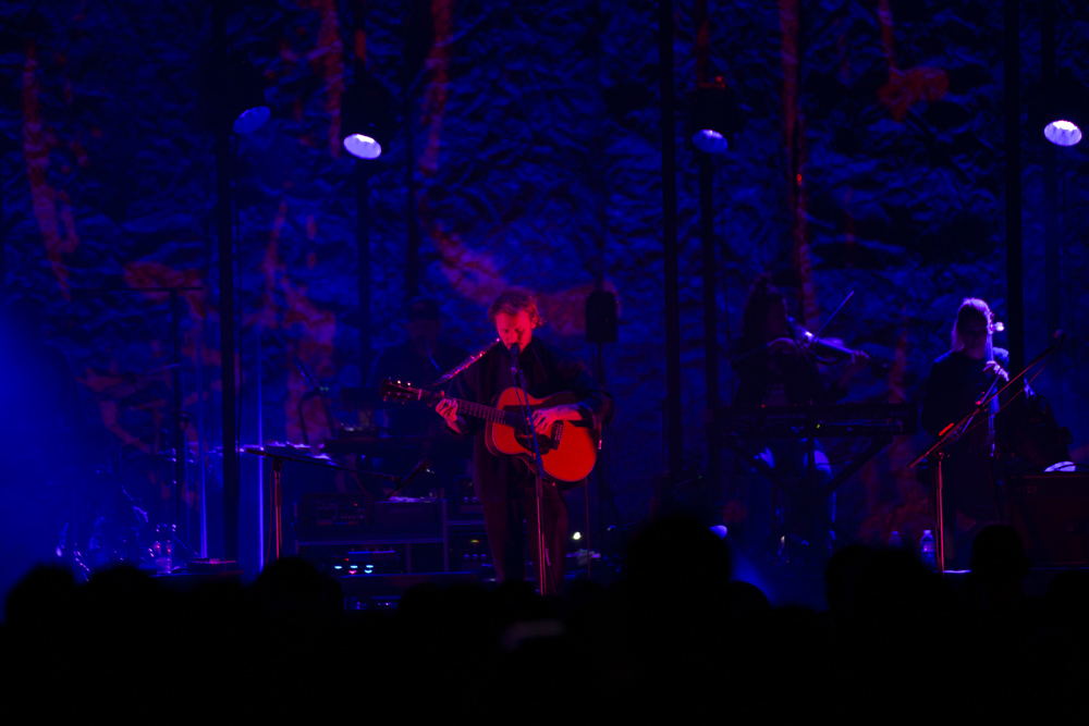 Ben Howard, Edgefield Amphitheater, photo by Dune Stewart