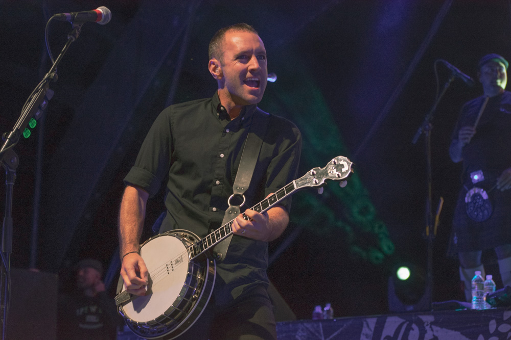 Dropkick Murphys, Cuthbert Amphitheater, photo by Henry Ward