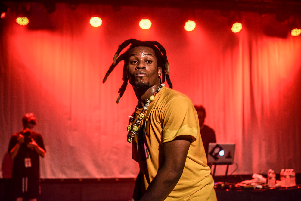 Denzel Curry, Hawthorne Theatre, photo by Brad Smith