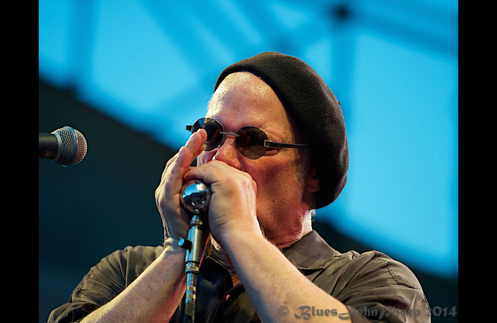 Curtis Salgado, Waterfront Blues Festival, Tom McCall Waterfront Park, photo by John Alcala