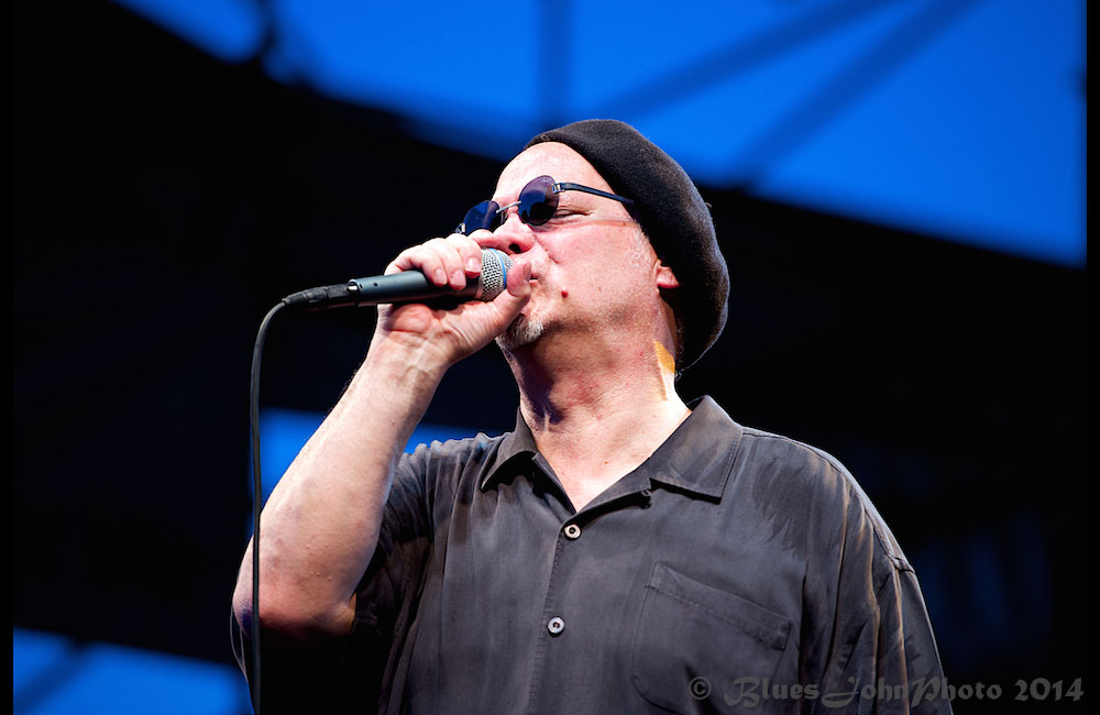 Curtis Salgado, Waterfront Blues Festival, Tom McCall Waterfront Park, photo by John Alcala